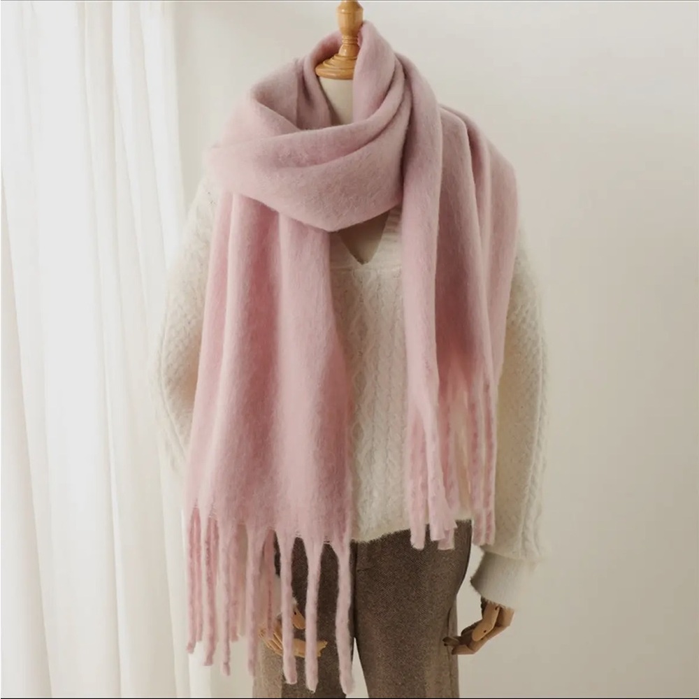 Elegant Pink Scarf